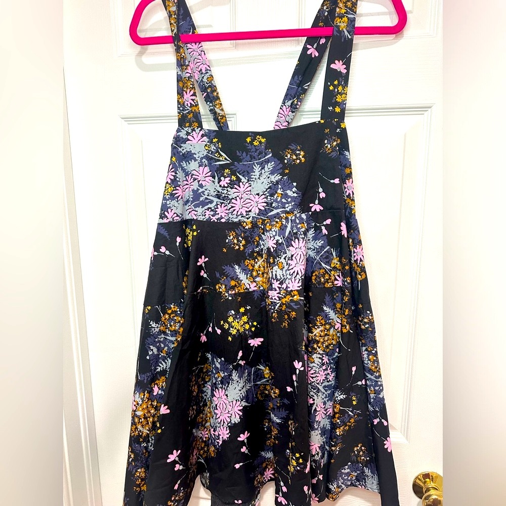 FREE PEOPLE Floral Print Sleeveless Dress